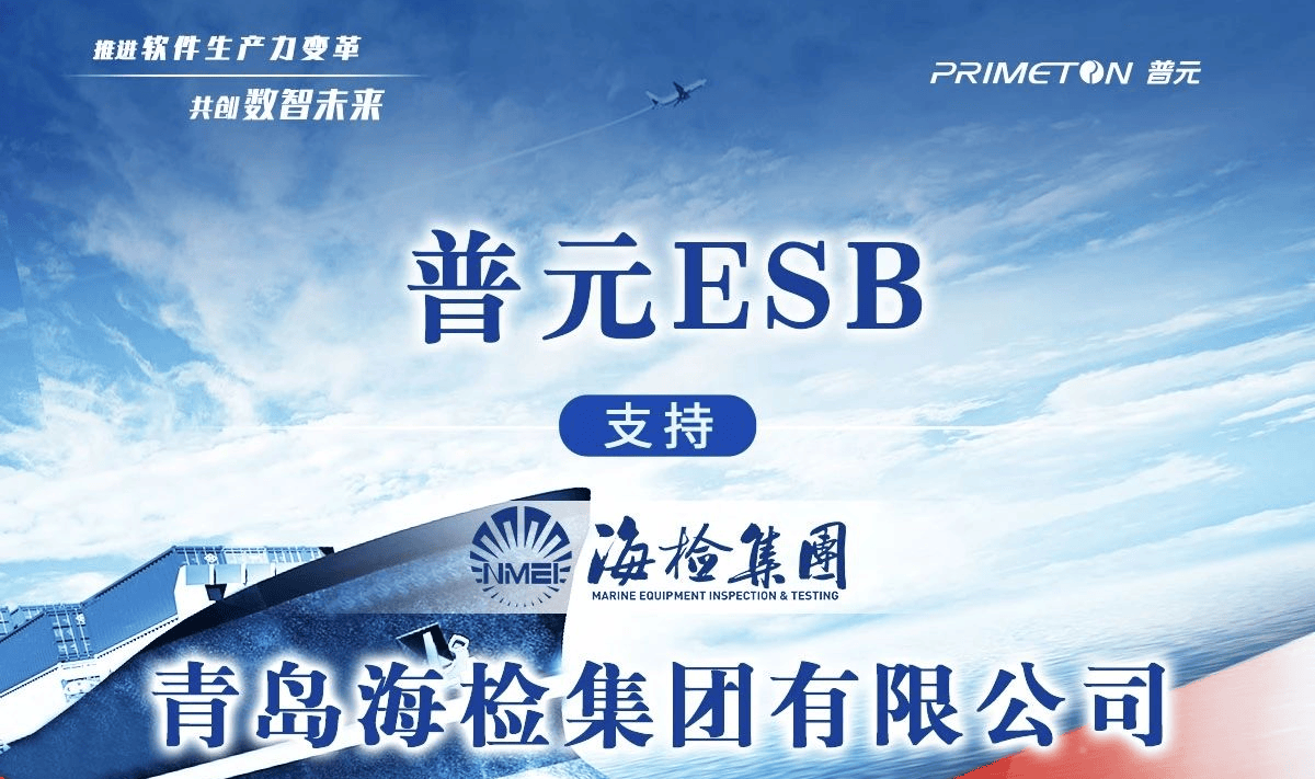 普元ESB支持海检集团贯通数据与服务
